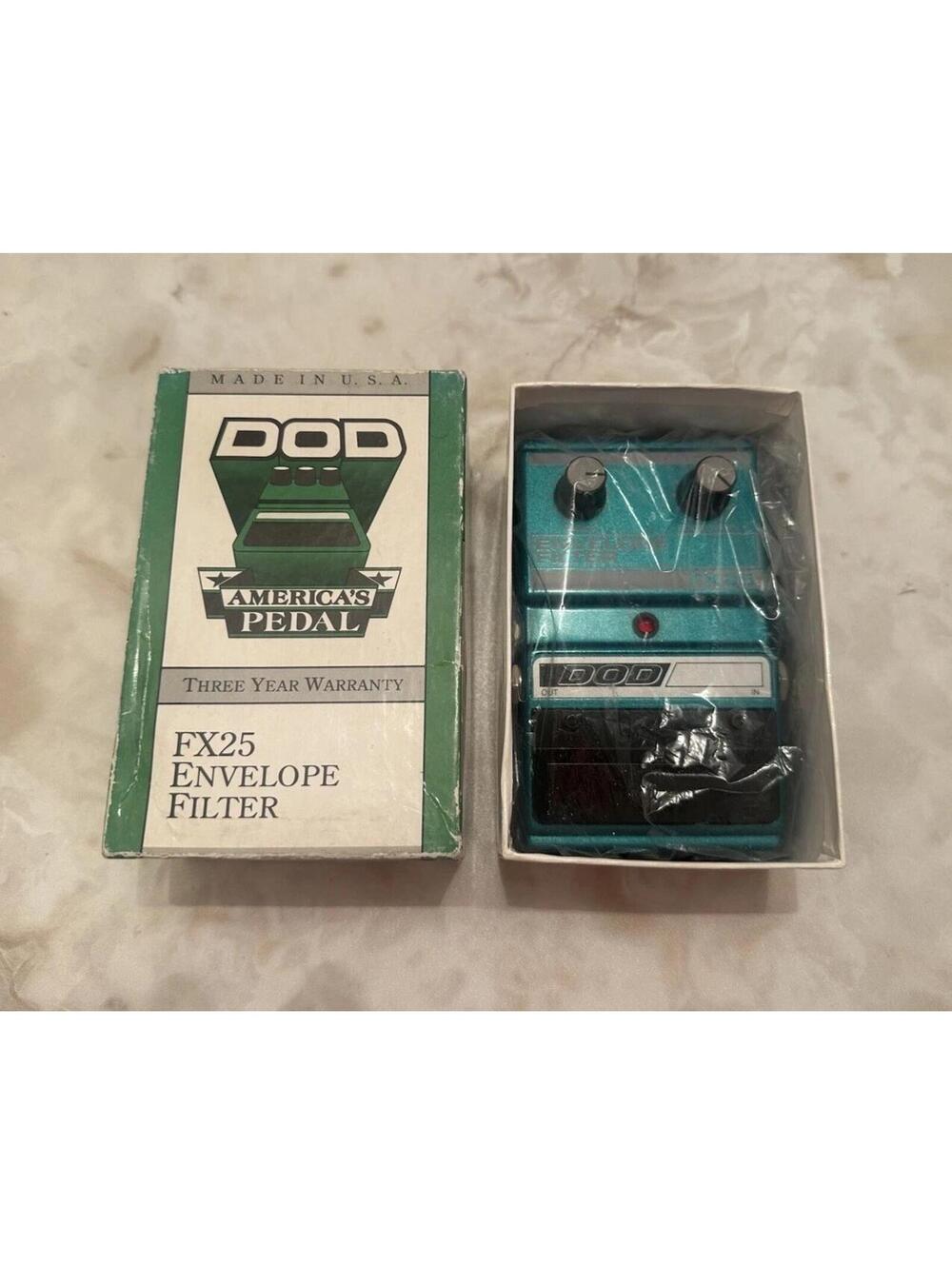 Vintage DOD FX25 Envelope Filter Guitar Effect Pedal USA